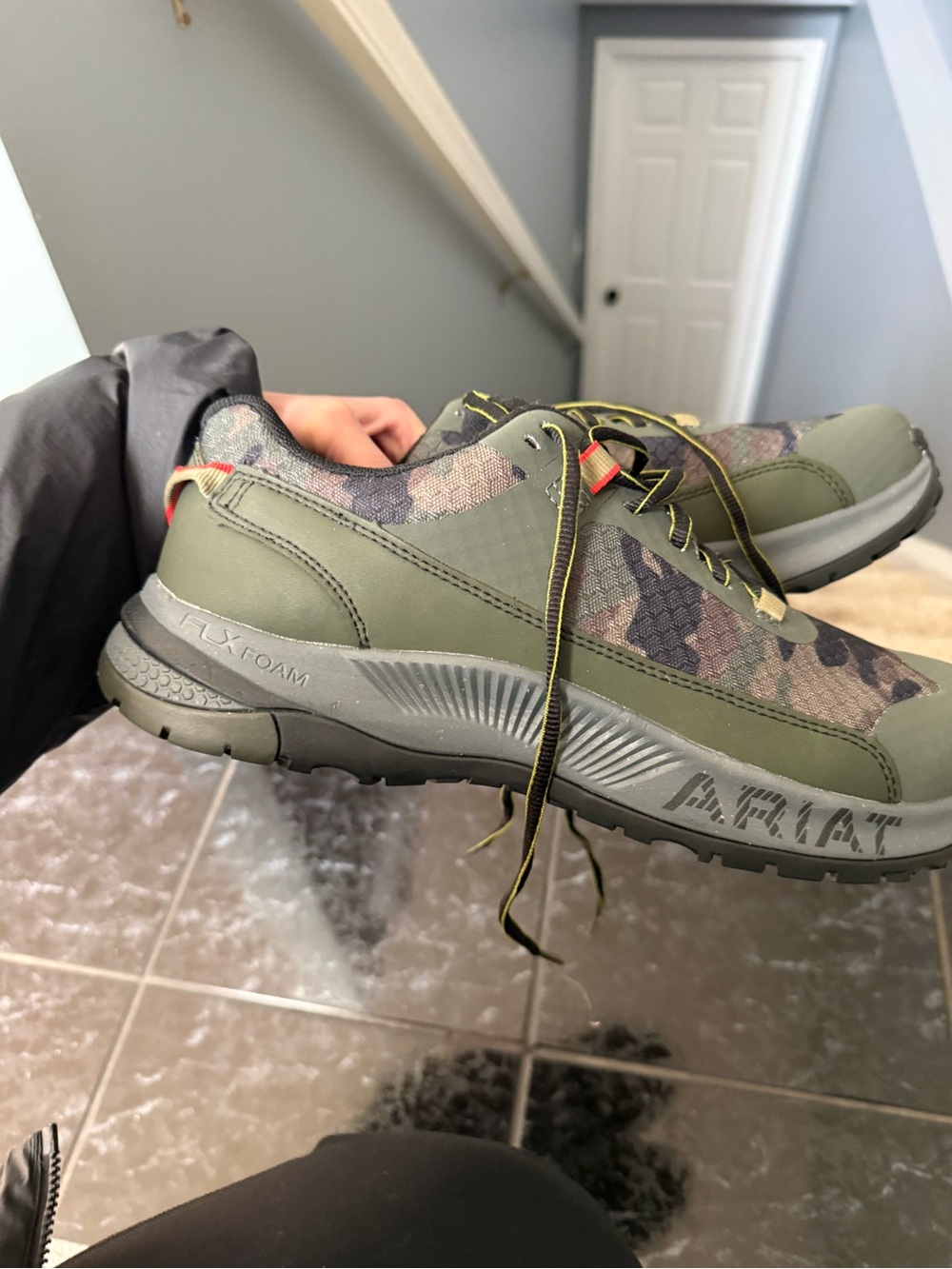 Men's Olive Green Tactical Sneakers